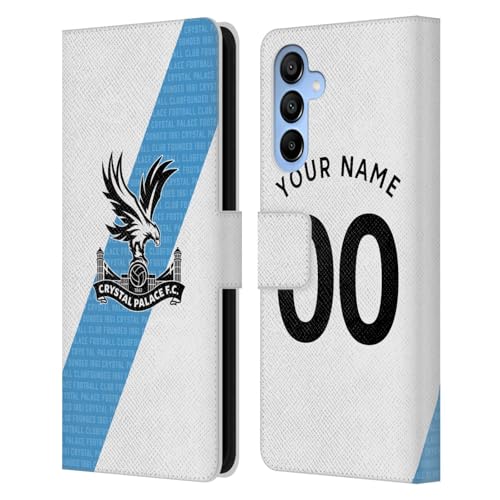 Étui portefeuille cuir Samsung A16 5G Crystal Palace pour supporters en déplacement