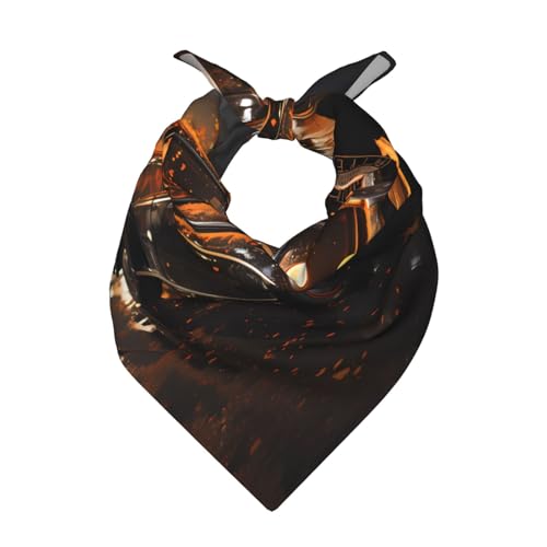 London Black Cab Print Stylish Bandanas for Women & Men, Headscarf, Neck Wrap, Hair Scarf, & Wrist Accessory 22"x22"