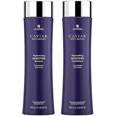 Alterna Caviar Anti-Aging Replenishing Moisture Shampoo/ Conditioner, 8.5 fl. oz. (Pack of 1) Cover