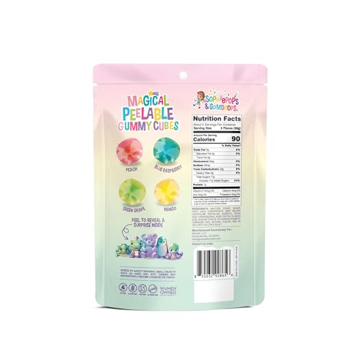 Cubos de gomita desmontables caja ciega 5 oz 6 piezas miniatura 2
