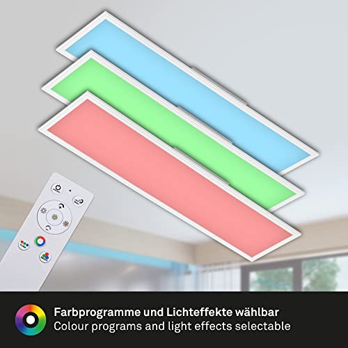 Plafón RGB CCT LED rectangular regulable que elimina zonas oscuras 5