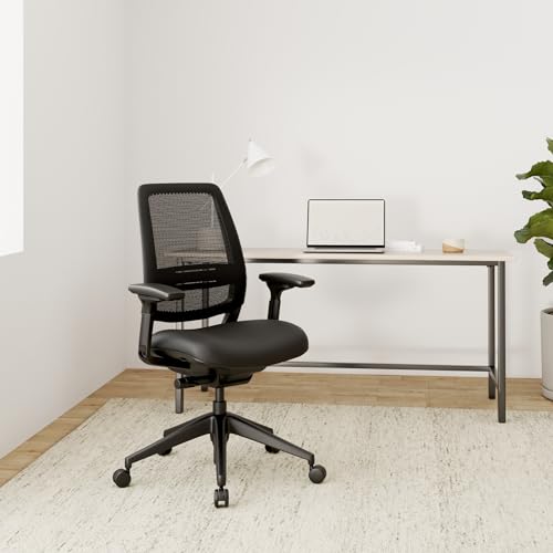 Image of Steelcase Series 2 Ergonomic Office Chair, Hard Floors, Licorice