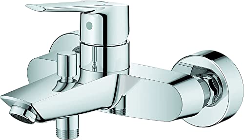 Miniatura 4 de Grohe Quickfix Start, Grifo De Ducha O Bañera Monomando Montaje En Pared Y Salida Inferior, Inversor Automático, Menor Consumo De Agua, Instalación Con Quickspanner Incluída , Cromo, 24206002