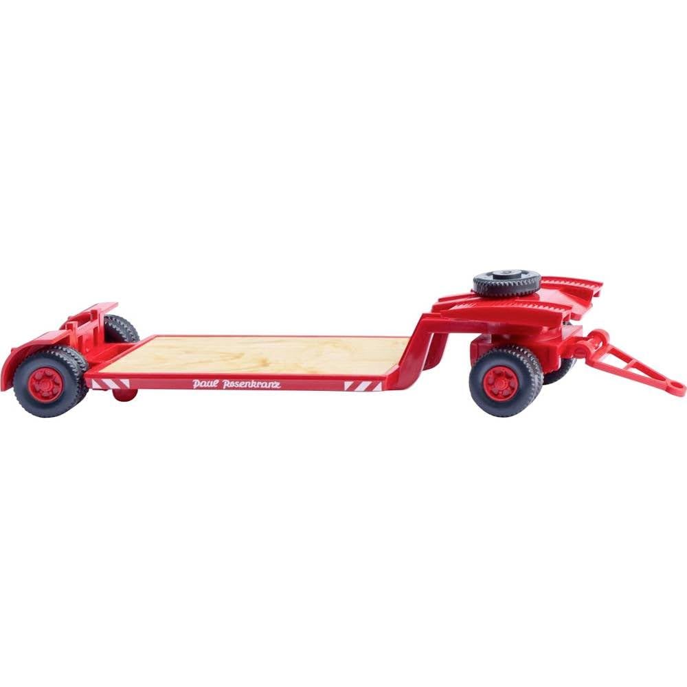Wiking 050208 Low Loading Trailer Rosary Track HO 1:87, Not a Toy