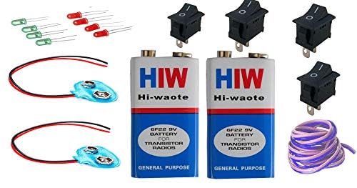 SP Electron 9V Battery, Connecter, Rocker Switch and Wire Combo for Students Science Projects (B0CQ51JCHR) Amazon Price History, Amazon Price Tracker