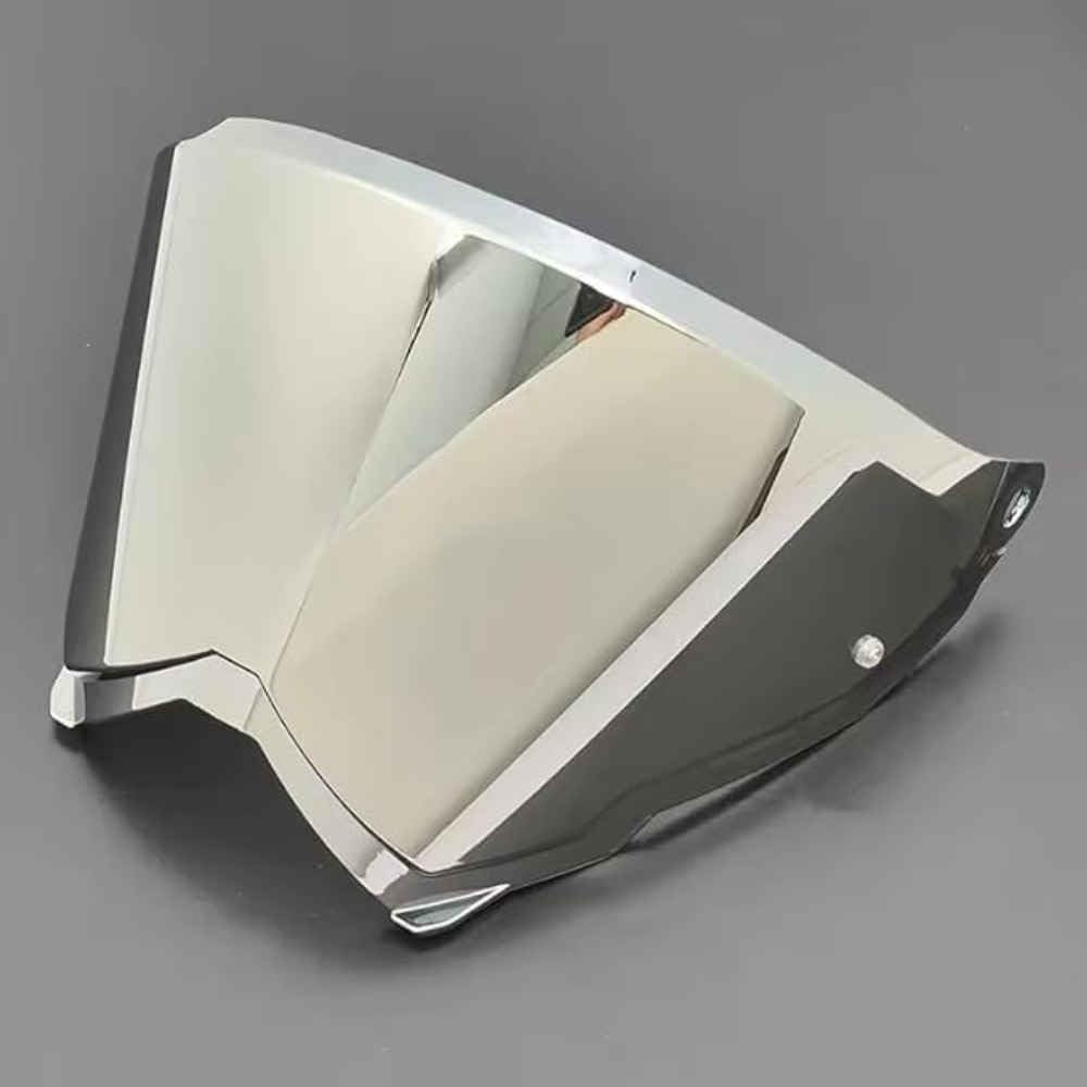 YMYQF Motorcycle Helmet Visor for AGV AX9, UV Anti-Fog Motorcycle Helmet Visor Lens Windproof Motorbike Helmet Face Shield,normal-Csilver