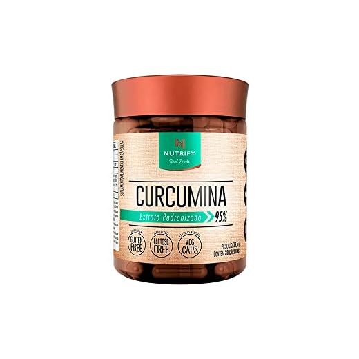 Curcumina - Nutrify 30 cápsulas