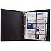 Anglers 3-Ring Business Card Binder - 1000 Capacity - 11" x 8.50" - 3-ring Binding - 5 Tab(s) - Refillable