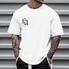 Mens T Shirts Mens T Shirts T-Shirts for Men UK Tshirt Men Men T Shirt T Shirts Men Mens White T Shirts Green Tshirt Mens Tshirt Oversized T Shirt Men White T Shirt Men White White M #1