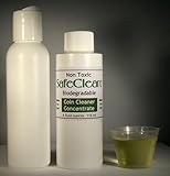 Wonder Oil Products LLC SafeClean Coin Cleaner Concentrate. 4 fl. oz. makes 28 fl. oz. of Cleaner Solution. Includes a 4 oz. bottle and 1 oz. (30ml) measuring cup for mixing your cleaning solutions.