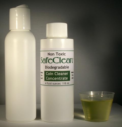 SafeClean Coin Cleaner Concentrate (4 oz Makes 32 oz)