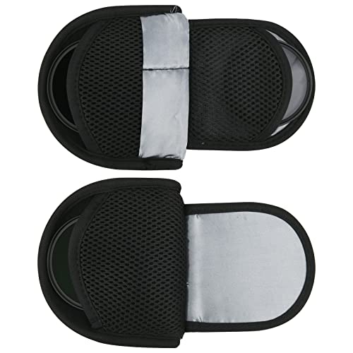 Camera Filters Case Bags For Round Filters Up To 82Mm,Water-Resistant Lycra Design Lens Filter Pouch (Large) #TOP3