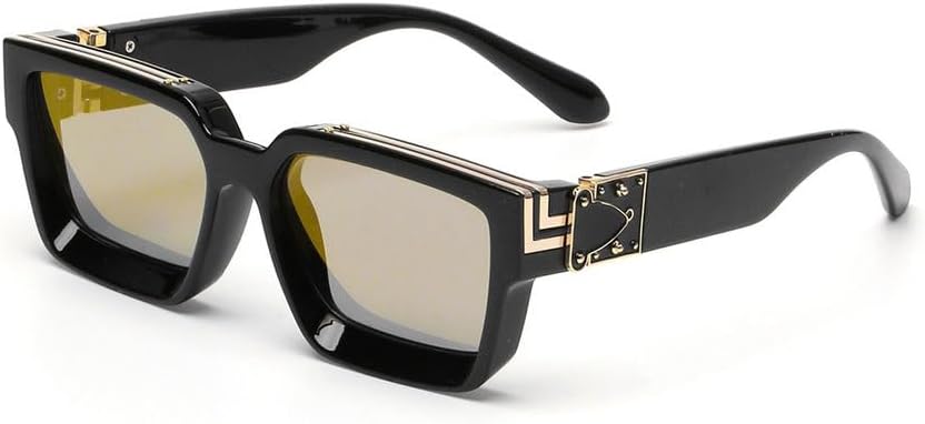 Retro Black Shades Sunglasses For Men Sun Glasses Man Women Sunglass