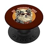 Ay Chihuahua Mignon Bleu Merle PopSockets PopGrip Interchangeable