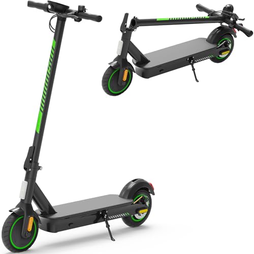 Electric Scooter for Adults, 1500W Dual Motors, 15.5 MPH Max Speed, Front Shock Absorption, for Hilly Area Ride & Urban Riding
