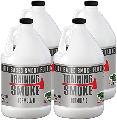 Training Smoke Fluid for Smoke Generators - Optimized for Firebase Machines (4 Gallons Oil-Based)