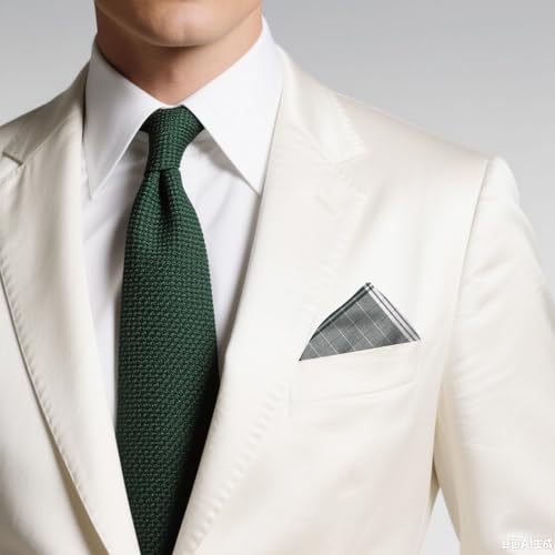 Image of 12 pack Men's Handkerchiefs 100% Cotton 16 inch Large Mens Pocket Square Handkerchief with Check