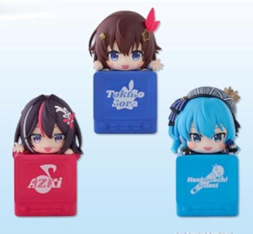 ホロ'ライブプロダクション ひっかけフィギュア Vol.1 全3種セット ときのそら AZKi 星街すいせい 約10cm 公式