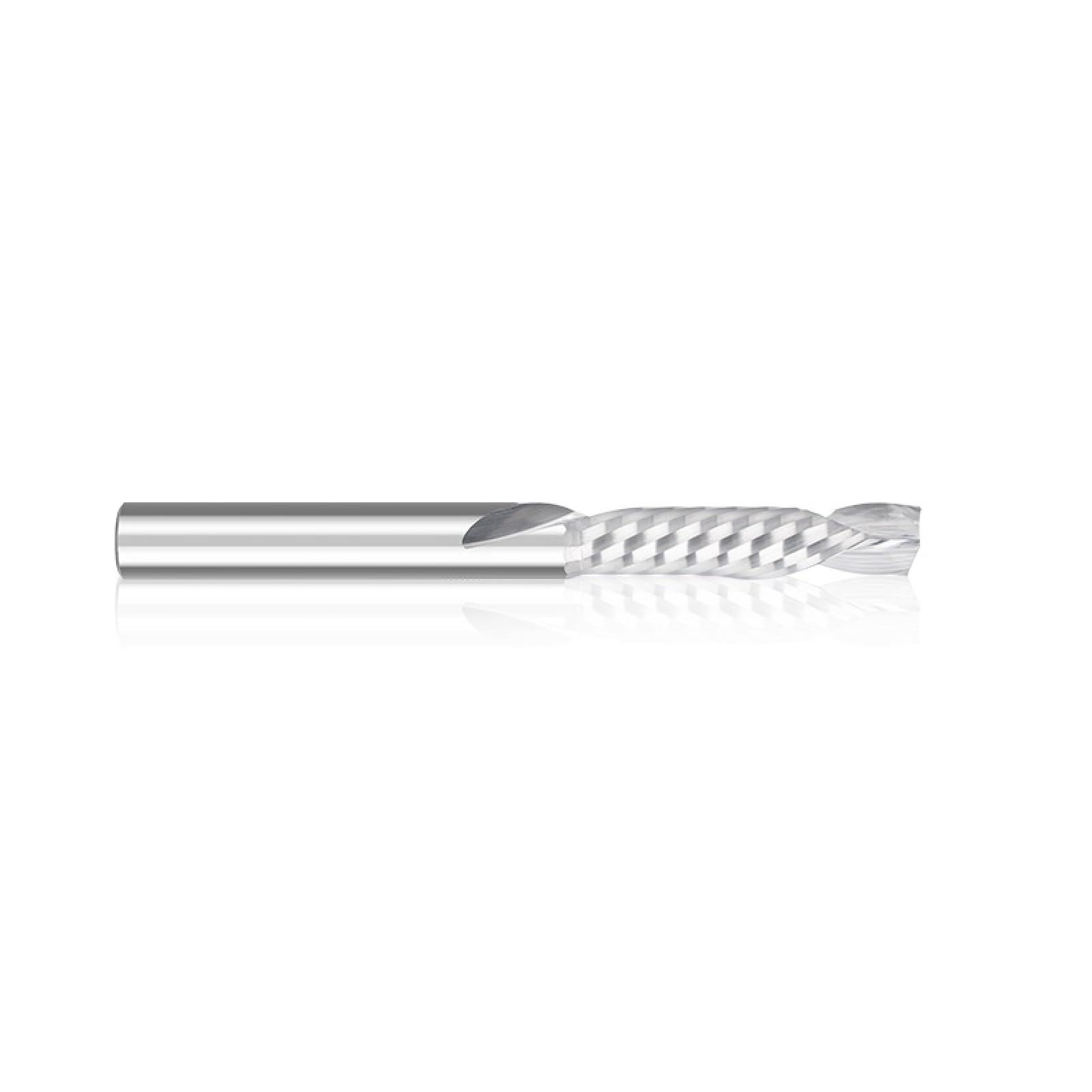 Frez UP- und DOWN-Cut, 1 rowek, spiralny frez z twardego metalu, 12 x 45 x 100 mm