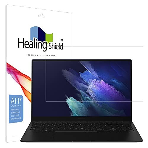 Healingshield �X�L���V�[���t���ی�t�B���� Screen Protector Oleophobic AFP Clear Film Compatible with GALAXY BOOK PRO 15 NT951XDB