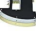 Dopro 8 Hole Aluminum Anodized Tele Humbucker Pickguard Scratch Plate for American/Mexican FD Telecaster Gold