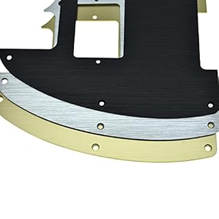 Dopro Pickguard 8 trous en aluminium anodisé pour humbucker Fender américain/mexicain Argenté - Les Beatles, Paul McCartney, John Lennon, RIngo Starr, George Harrison Dopro Pickguard 8 trous en aluminium anodisé pour humbucker Fender américain/mexicain Argenté – Image 6