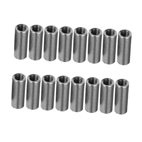 STOBAZA Stainless Steel Round Connector Nuts Pcs Set Welding Nut for Construction Machinery Home Hardware