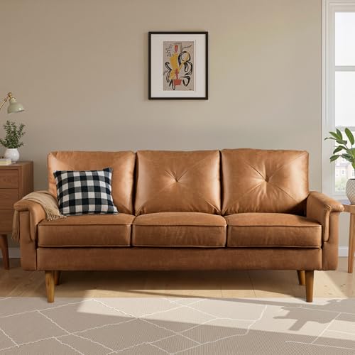 ovios Luxury 3 Seater Sofa with Faux...