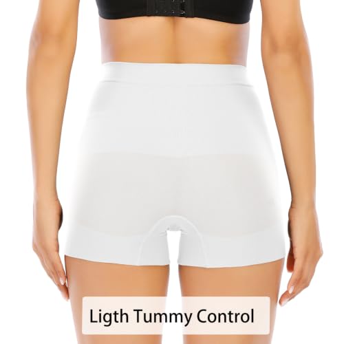 Image of Womens Seamless Shaping Boyshorts Panties Tummy Control Underwear Slimming Shapewear Slip Shorts