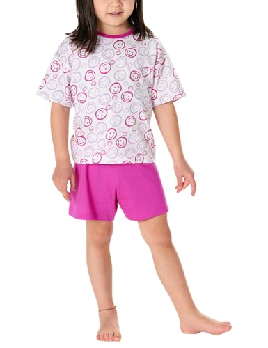 Schiesser Mädchen Schlafanzug Set Pyjama kurz - 100% Organic Bio Baumwolle - Größe 92 bis 140