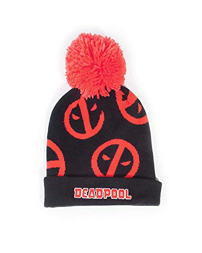 Bonnet écharpe Deadpool unisexe multicolore taille unique hiver - 2
