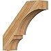 Ekena Millwork BRC06X22X22BOA00RWR 6"W x 22"D x 22"H Balboa Rough Sawn Knee Brace, Western Red Cedar