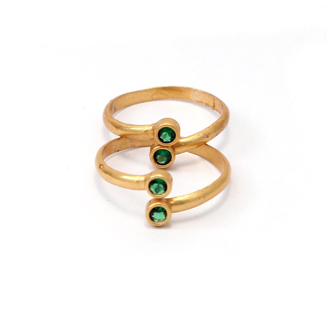 yagyavalkya toe ring for girl and woman Brass Diamond Toe Ring-picture-34