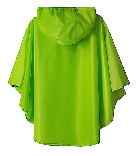 Image of SaphiRose Lightweight Kids Rain Poncho Jacket Waterproof Outwear Rain Coat