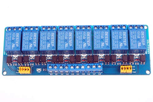 image for NOYITO 8 Channel Relay Module High Low Level Trigger Optocoupler isola