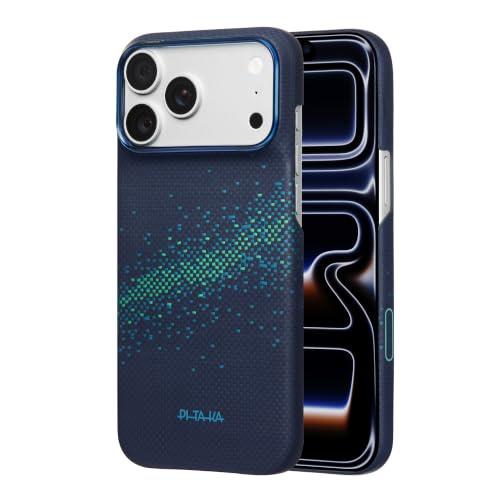 Image of pitaka for iPhone Pro Max Case 6.9 inch, Caseless Feeling, Nearfield Blue
