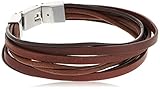 Fossil Herren Armband Brown Multi Wrap JF03184040
