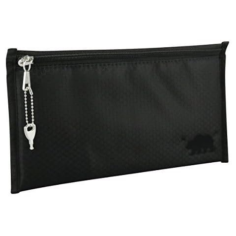 Cali Crusher 100% Smell Proof Pouch w/Locking Key (11in x 6in) (Black) Cover