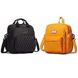 Scorlia Insulated Lunch Bag, Classic Backpack Style Lunch Tote for Women
