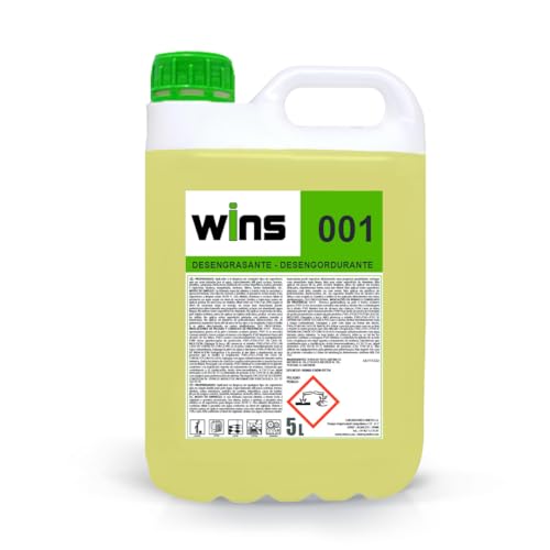 Wins - Desengrasante Limpiador Profesional 001 - Garrafa 5L
