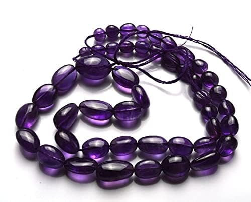 Améthyste d'Afrique pépites lisses haut de gamme pour création bijoux
