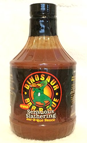Dinosaur Bar-B-Que Original Sensuous Slathering BBQ Sauce-33.8 Ounce Bottle