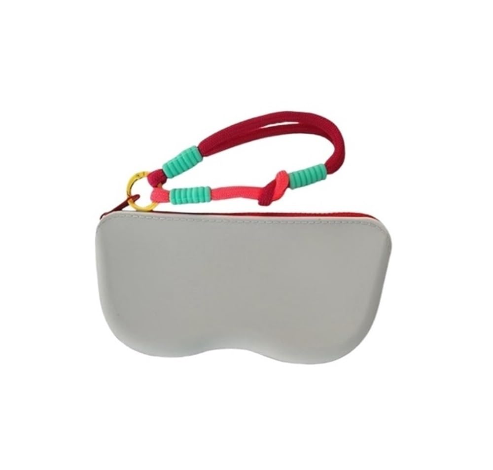 Amibvzhang Silicone Zipper Eyeglass Sunglasses Storage Hanging Women's Girls' Coin Purse Waterproof Pouch Wallet Unisex(A3)