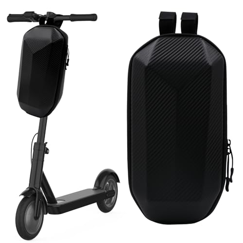 FORYNXHWIN E Scooter Tasche 4L Großer Kapazität Rollertasche mit Eva Hard Sell Inneres wasserdichte Front Tube Bag Lenkertasche Fahrrad Fronttasche für Elektroroller Schlüsseln und Kleine Gegenständ