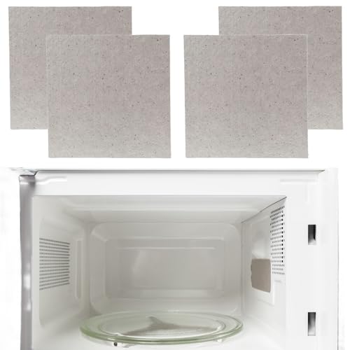 Hoja de Mica,Placas Mica Microondas,Placas de Mica Hojas,Hojas de Lámina de Mica,Placa de Mica Cortable,Placa Mica Microondas Universal,para Horno de Microondas