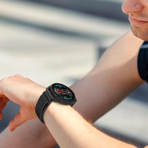 Correa de nylon rápida ajustable 20mm para Garmin miniatura 6
