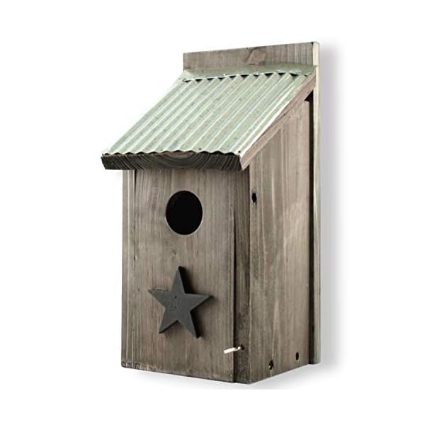 RUSTIC FARMHOUSE BLUEBIRD HOUSE