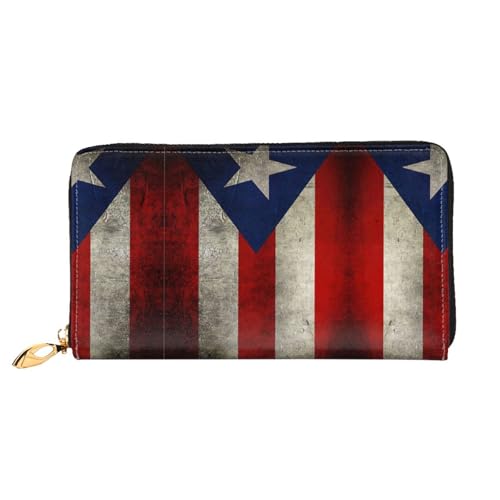 Portefeuille pour femme Porto Rico en cuir résistant contre le désordre
