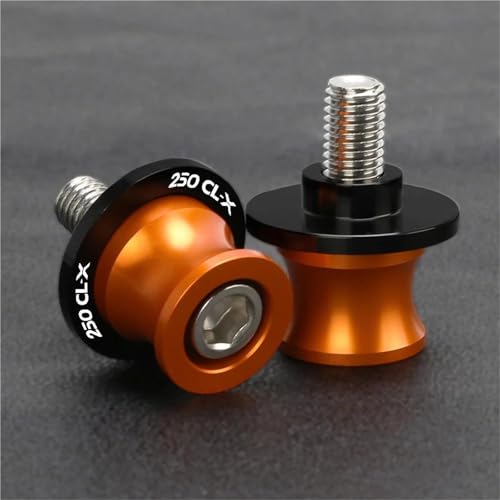 �o�C�N�A�N�Z�T���[ 10MM �I�[�g�o�C�p�X�C���O�A�[���X�v�[�� �X���C�_�[�X�^���h �{�r�� �ɓK������CFMOTO 250CLX CLX250 250 CLX CFCLX250 2021 2022 2023 2024 2025(Orange2)
