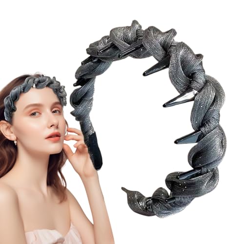 Diademas Con Dientes - Gomas Antideslizantes Para El Pelo Con Dientes,Accesorios Para Peinado, Regalo Cómodo Para Ella